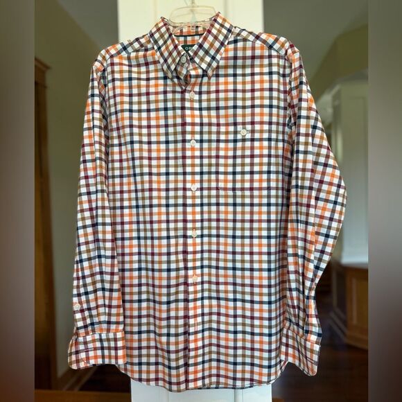 Orvis Men’s Medium Wrinkle Free Button Down Long Sleeve Shirt. - Picture 1 of 8